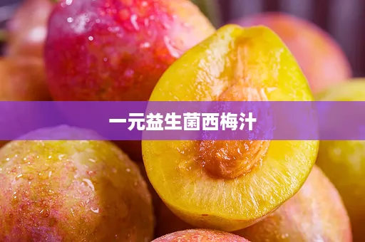 一元益生菌西梅汁
