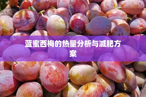 蓝蜜西梅的热量分析与减肥方案